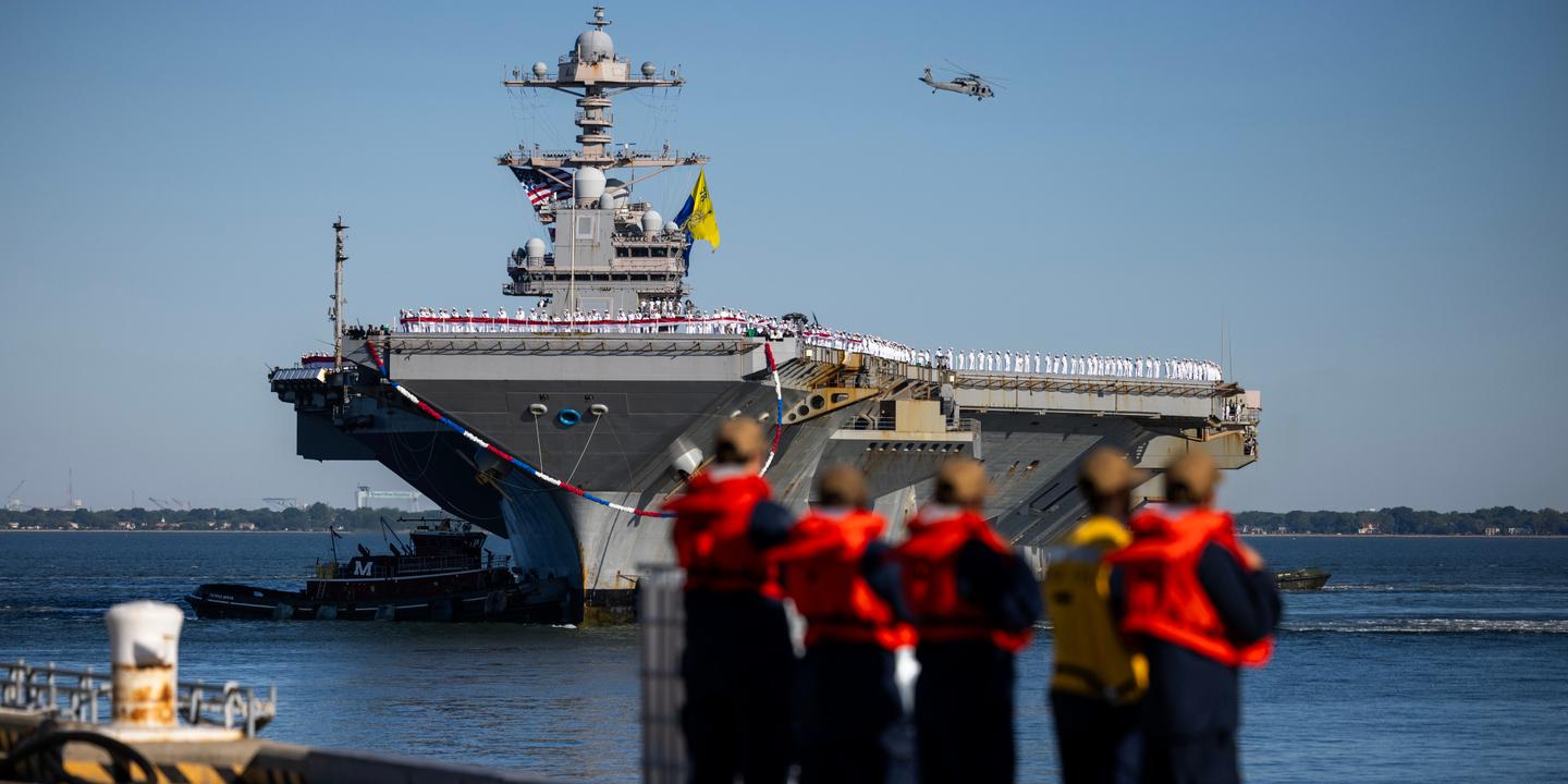EN DIRECT, guerre au Moyen-Orient : le porte-avions américain « USS Gerald Ford » a quitté la Méditerranée et regagné son port d’attache aux Etats-Unis