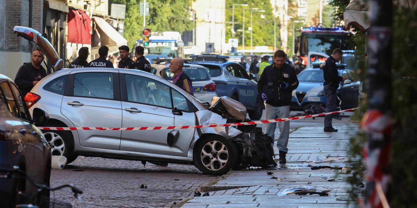 Modène : un automobiliste fauche des piétons, huit blessés