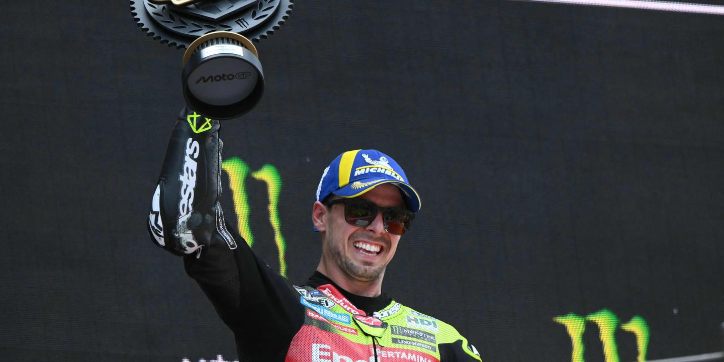 Moto GP : Di Giannantonio gagne en Catalogne, Zarco évacué