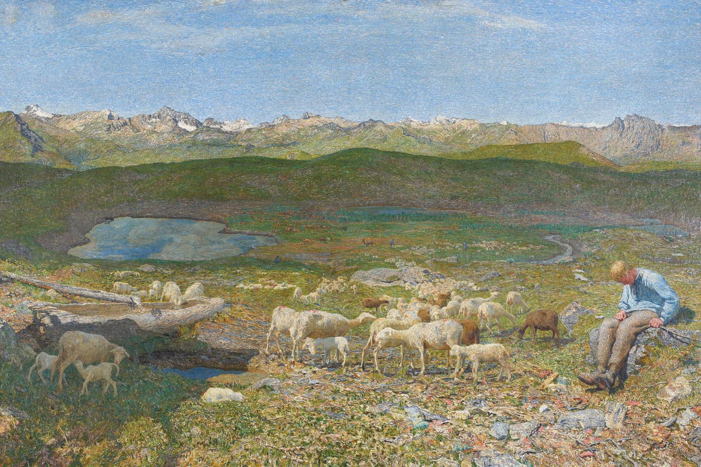 Au Musée Marmottan-Monet, Giovanni Segantini, peintre des paysages alpins, en perpétuelle ascension