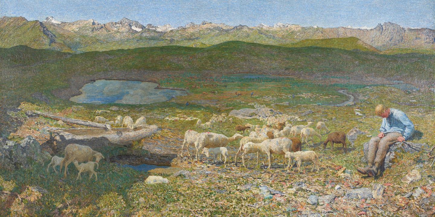 Segantini, peintre des Alpes, en ascension au musée Marmottan Monet