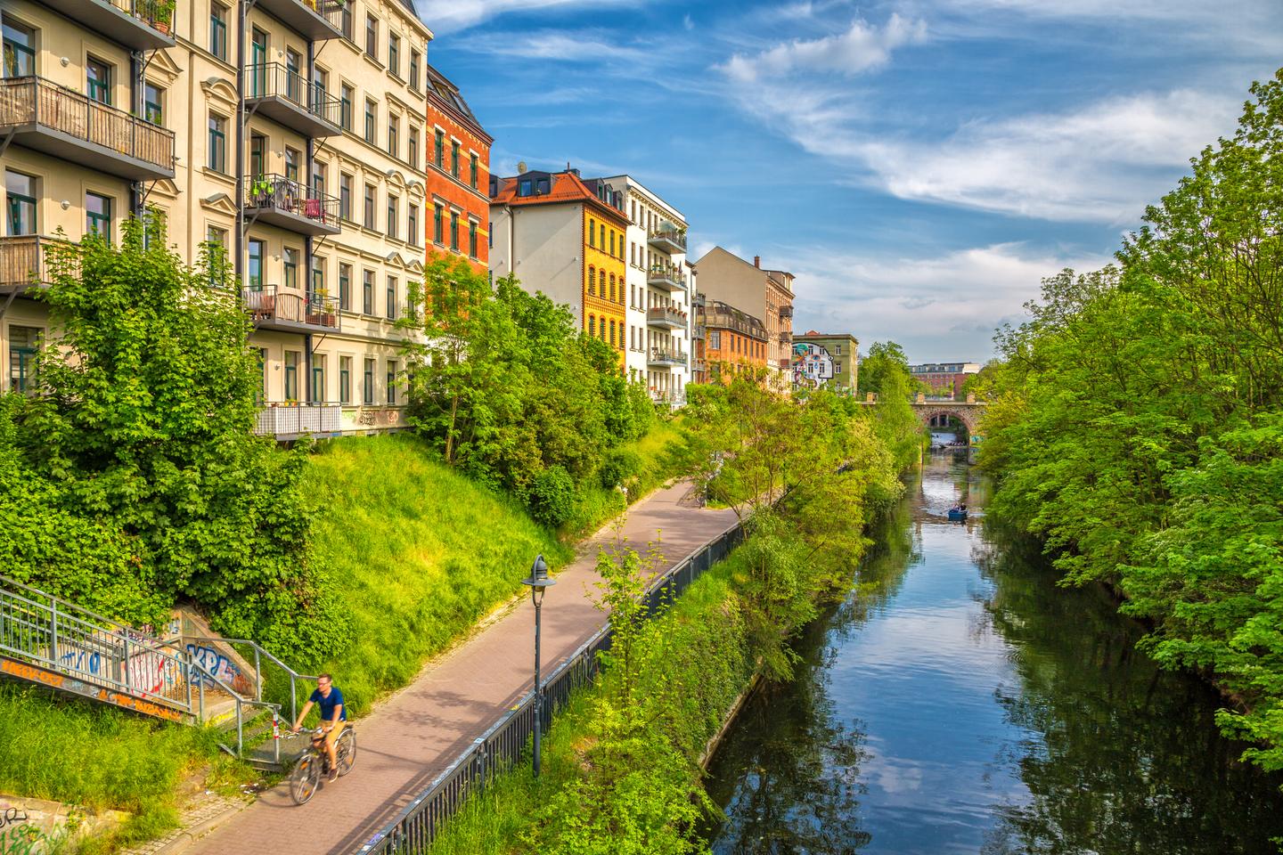 The revival of Leipzig, a city of nature in constant motion