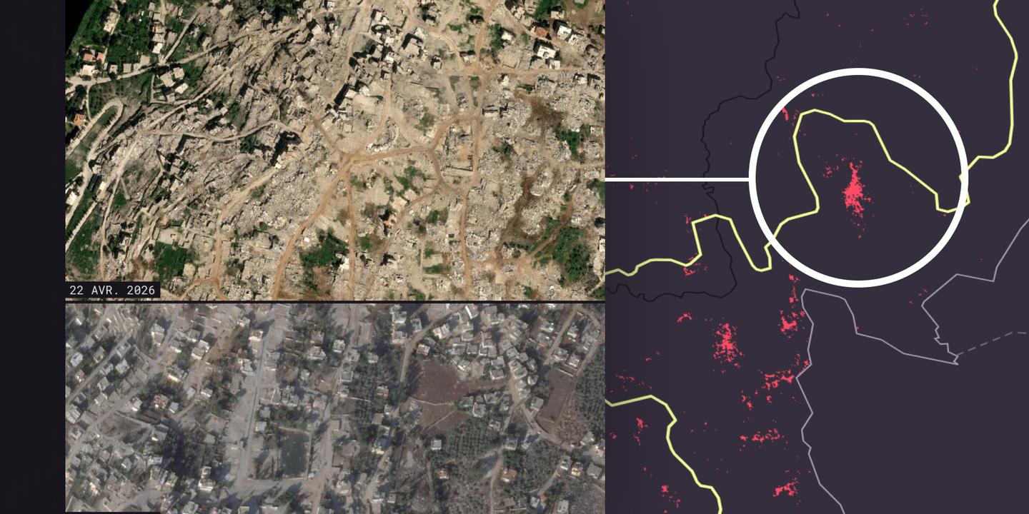 Israel has harmed or leveled 45% of communities in southern Lebanon.