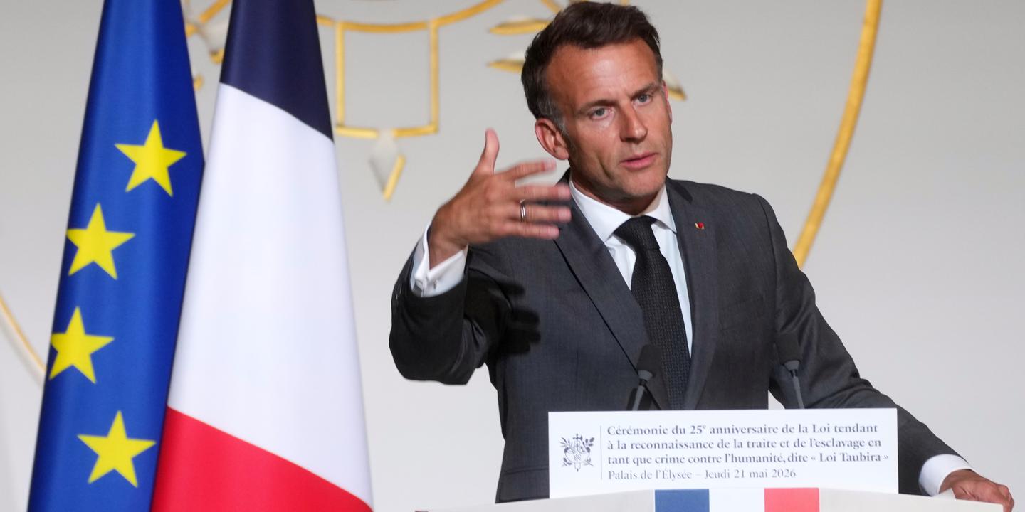 Macron évoque des réparations de l'esclavage 25 ans après la loi Taubira