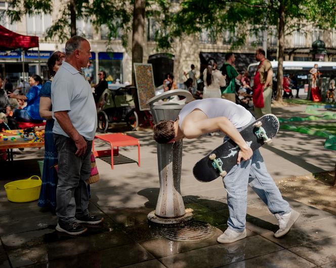 Place de la République, à Paris, le 23 mai 2026. 