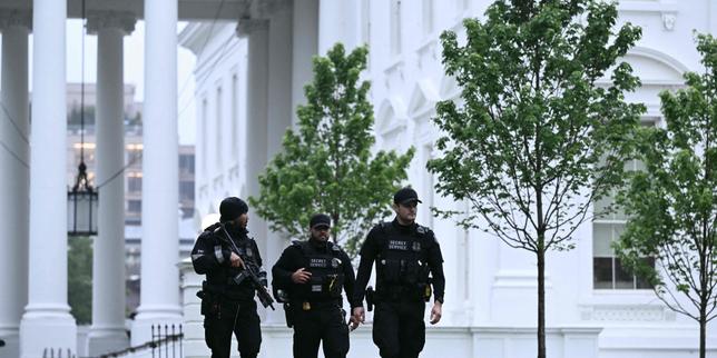Large police presence around White House after reports of shots fired