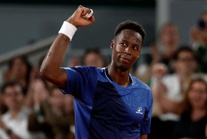 Le Français Gaël Monfils lors de son match face à Hugo Gaston à Roland-Garros, le 26 mai 2026.
