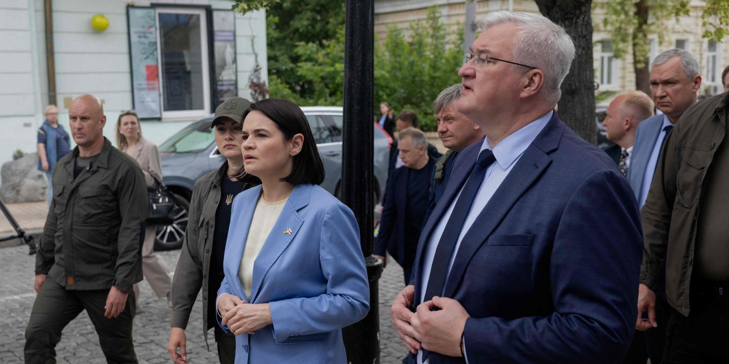 Ukraine : la visite de l'opposante bélarusse Svetlana Tsikhanovskaïa marque un durcissement
