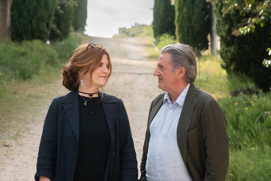 Agnès Jaoui et Daniel Auteuil dans le film « L’Objet du délit », de et avec Agnès Jaoui.