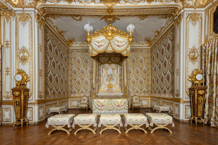 La chambre privée de Louis XVI, au château de Versailles, en mai 2026.