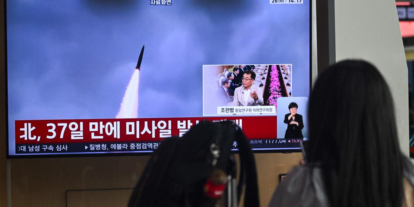 La Corée du Nord tire un missile balistique en mer Jaune