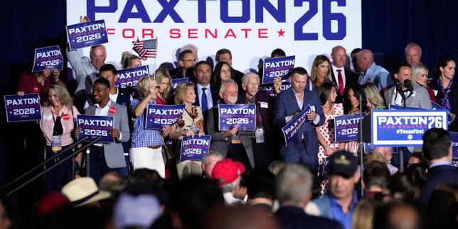 Trump-backed Paxton wins Texas Senate runoff