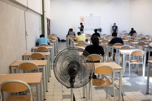 Au Lycée Déodat-de-Séverac, à Toulouse, le 28 mai 2026.