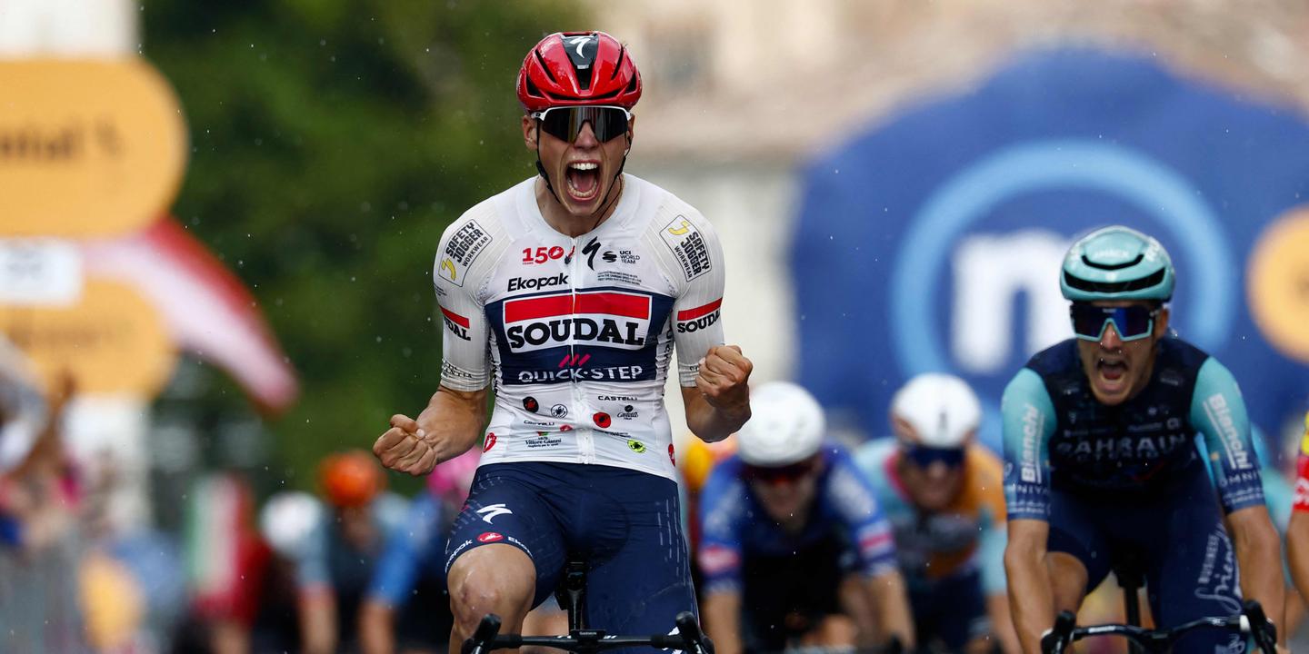 Paul Magnier remporte sa troisième étape sur le Tour d'Italie