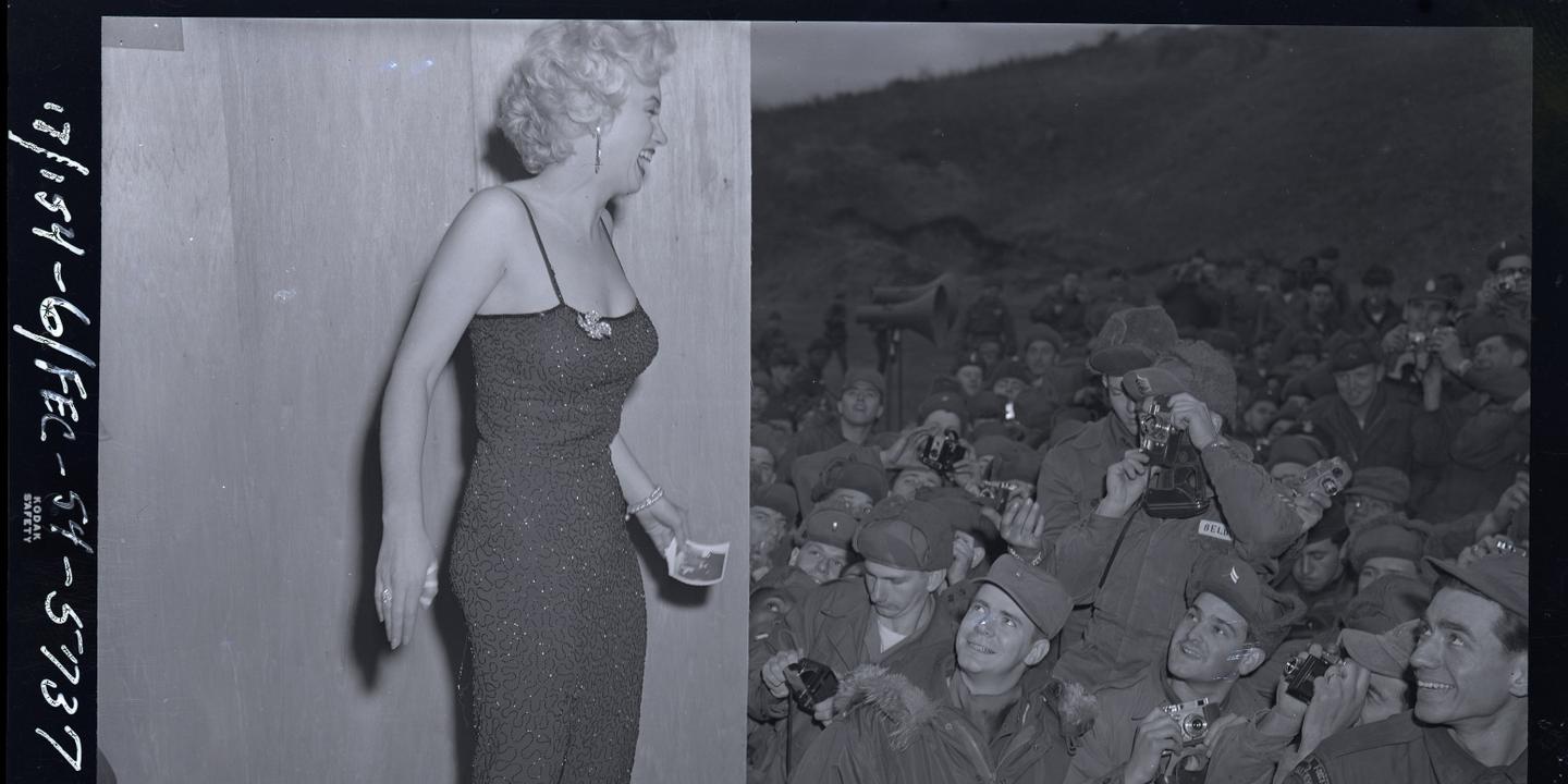 Quand Marilyn chantait pour les GI's en Corée : la star au chevet des soldats