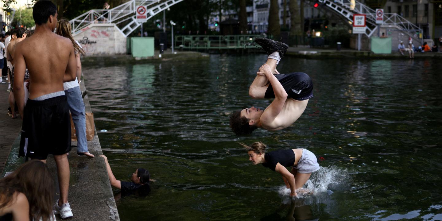 Canicule à Paris : baignade autorisée dès mercredi dans le canal Saint-Martin