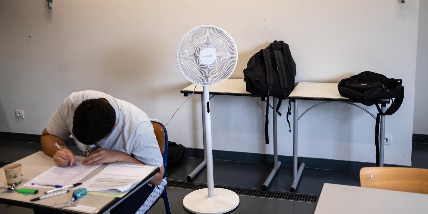 Canicule : des écoles face à des températures intenables en classe