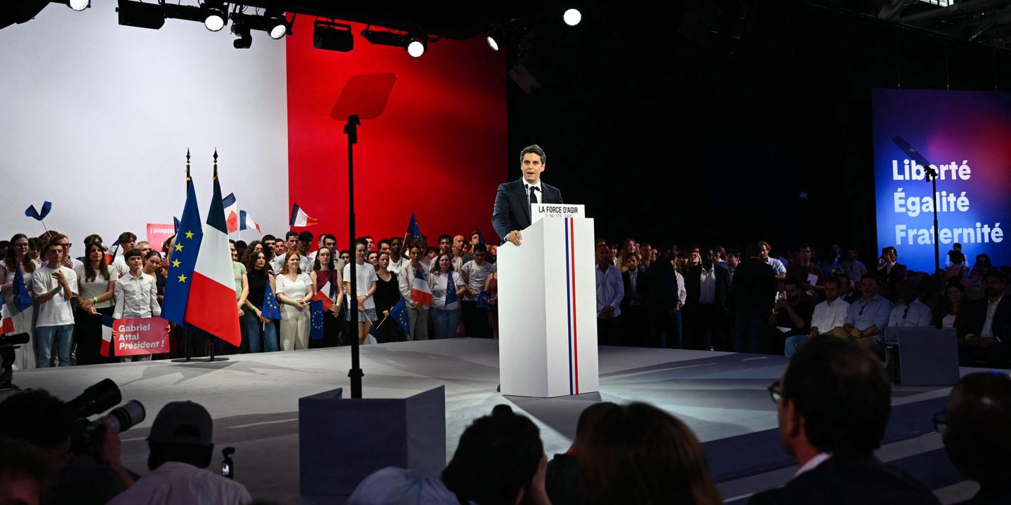 Gabriel Attal en meeting : il met en scène sa « force d’agir » pour 2027
