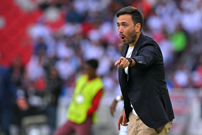 Davide Ancelotti lors d’un match de la Copa Libertadores avec le club brésilien de Botafogo, le 21 août 2025.