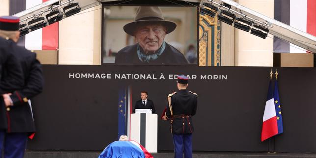 VIDEO Le discours d’Emmanuel Macron, en hommage au sociologue Edgar Morin