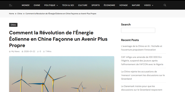 Comment la France a identifié un réseau de sites de propagande liés à Pékin