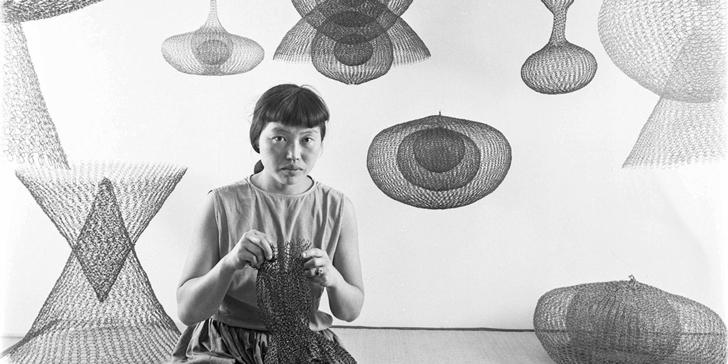 À Bilbao, les sculptures suspendues de l'artiste nippo-américaine Ruth Asawa