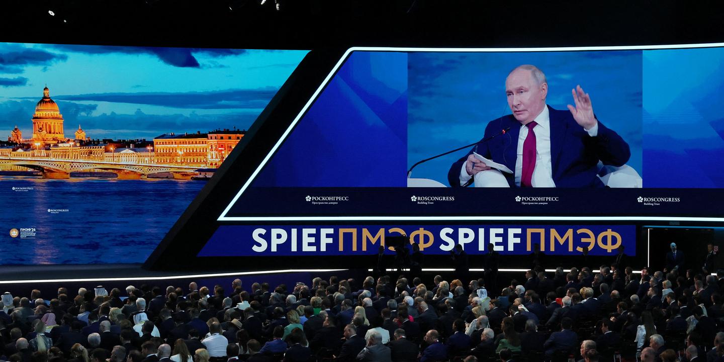 Saint-Pétersbourg : le Davos de Poutine sous une pluie de drones ukrainiens