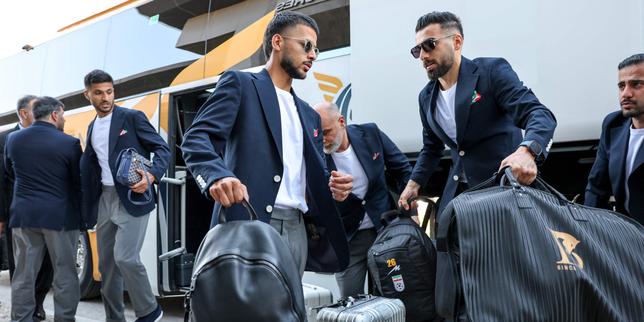 Iran's World Cup squad lands in Mexico as US visa row rages