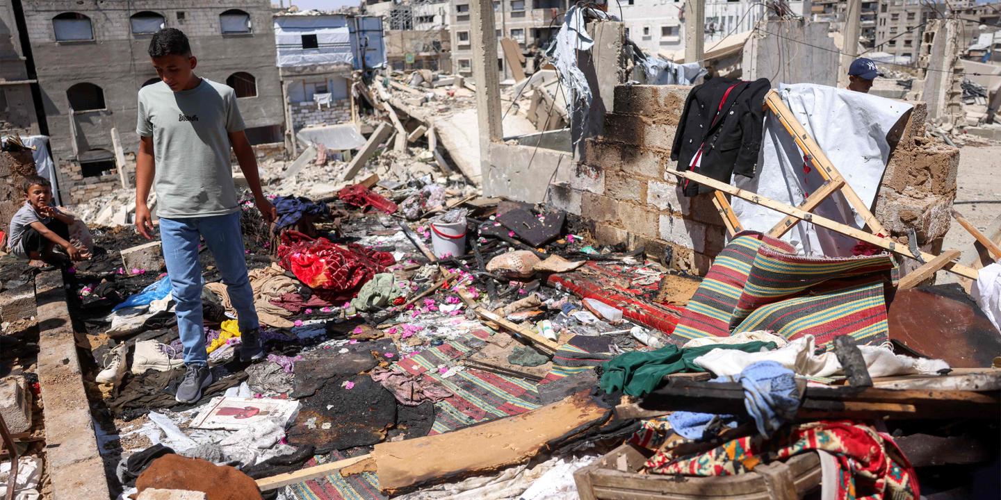 Gaza : sept Palestiniens tués par des frappes israéliennes selon la Défense civile