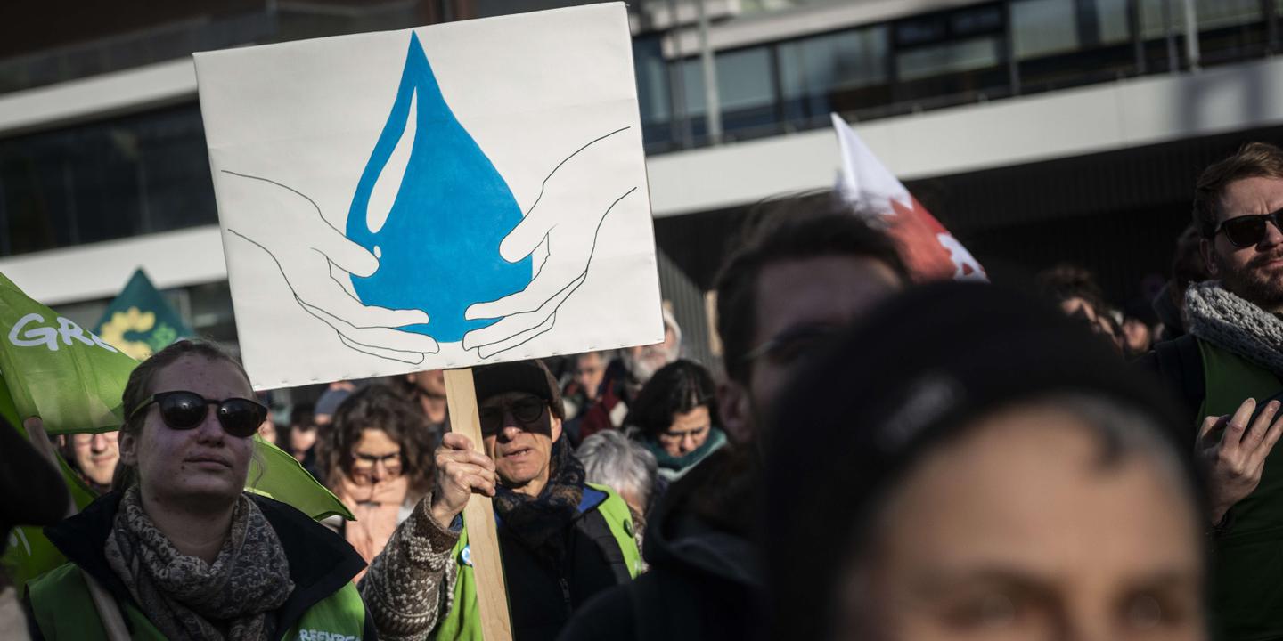 À Rennes, des milliers de manifestants pour la défense de l'eau