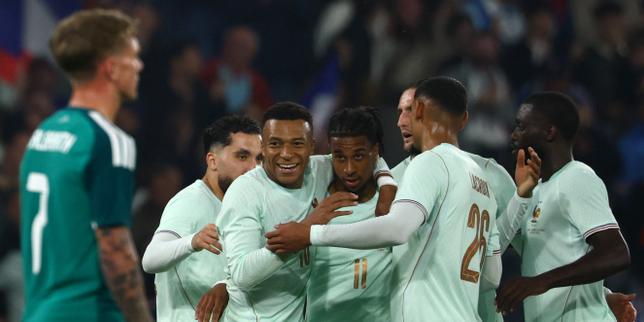 France-Irlande du Nord : avec un triplé de Michael