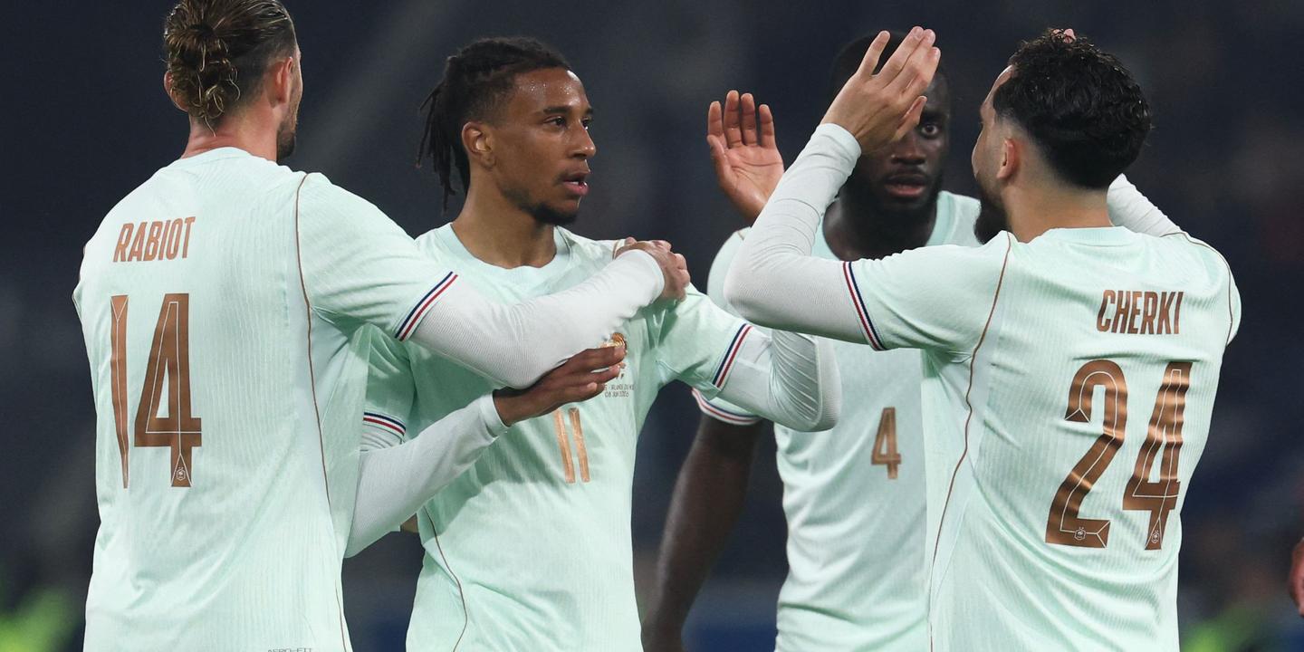 France-Irlande du Nord : Olise en triple, les Bleus s'imposent