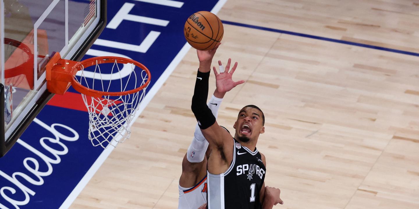 NBA : Wembanyama et les Spurs relancent les finales en s'imposant à New York
