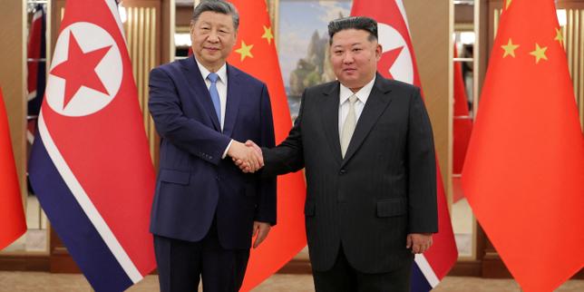 VIDEO Xi Jinping en Corée du Nord : les enjeux der