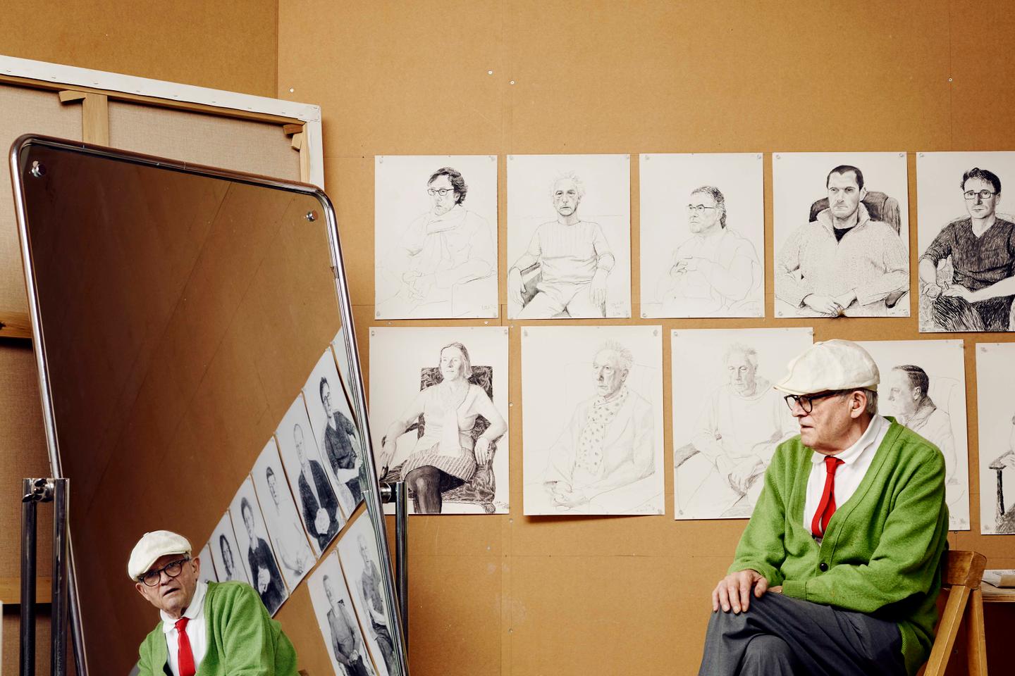 David Hockney, gran pintor británico, ha muerto a los 88 años