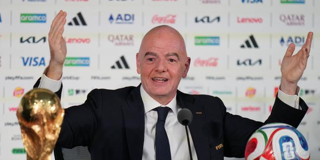 FIFA's Infantino defends 2026 World Cup ticket prices, says fans 'should chill' about Somali referee denied US entry