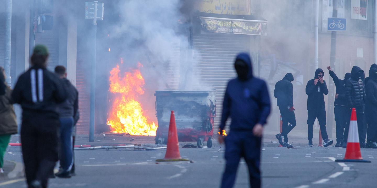 Belfast : incendies lors de manifestations anti-immigrés après une attaque au couteau