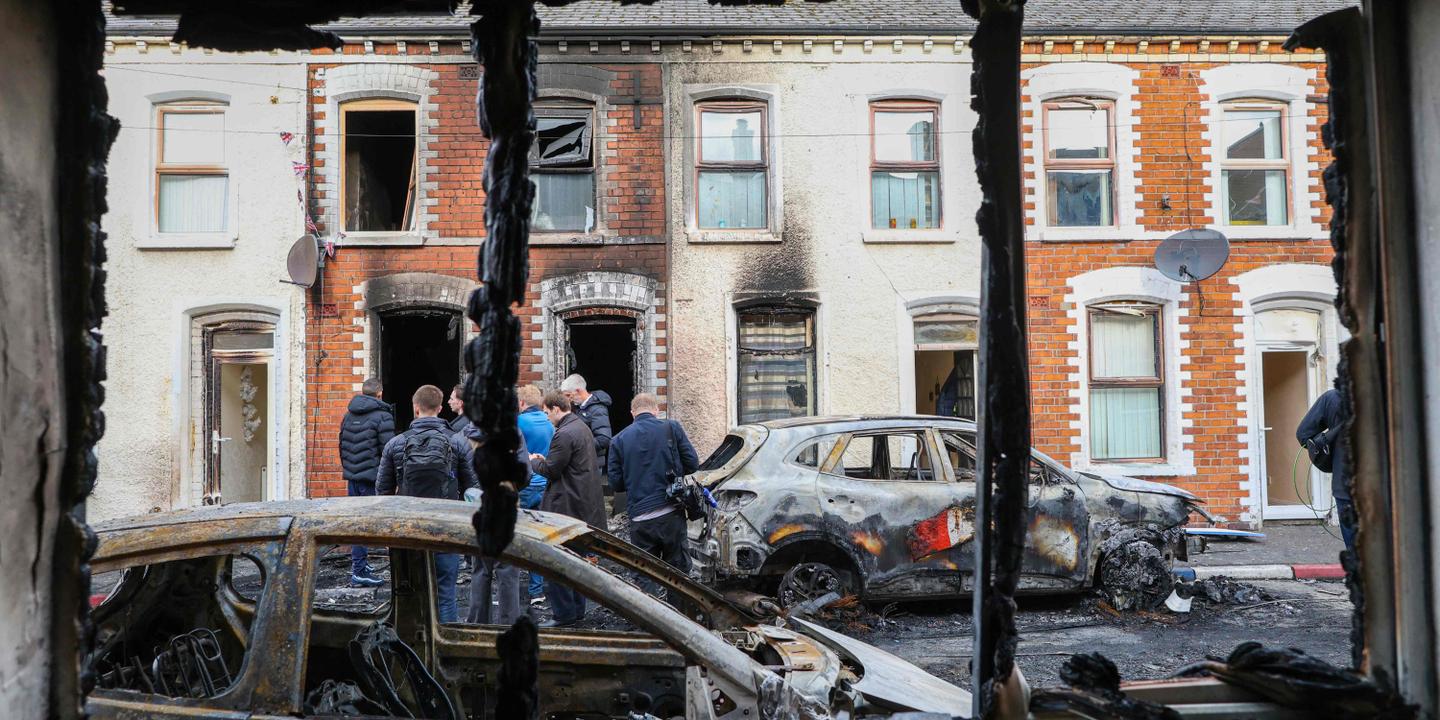 Nouvelle nuit d'émeutes à Belfast après un fait divers au Royaume-Uni