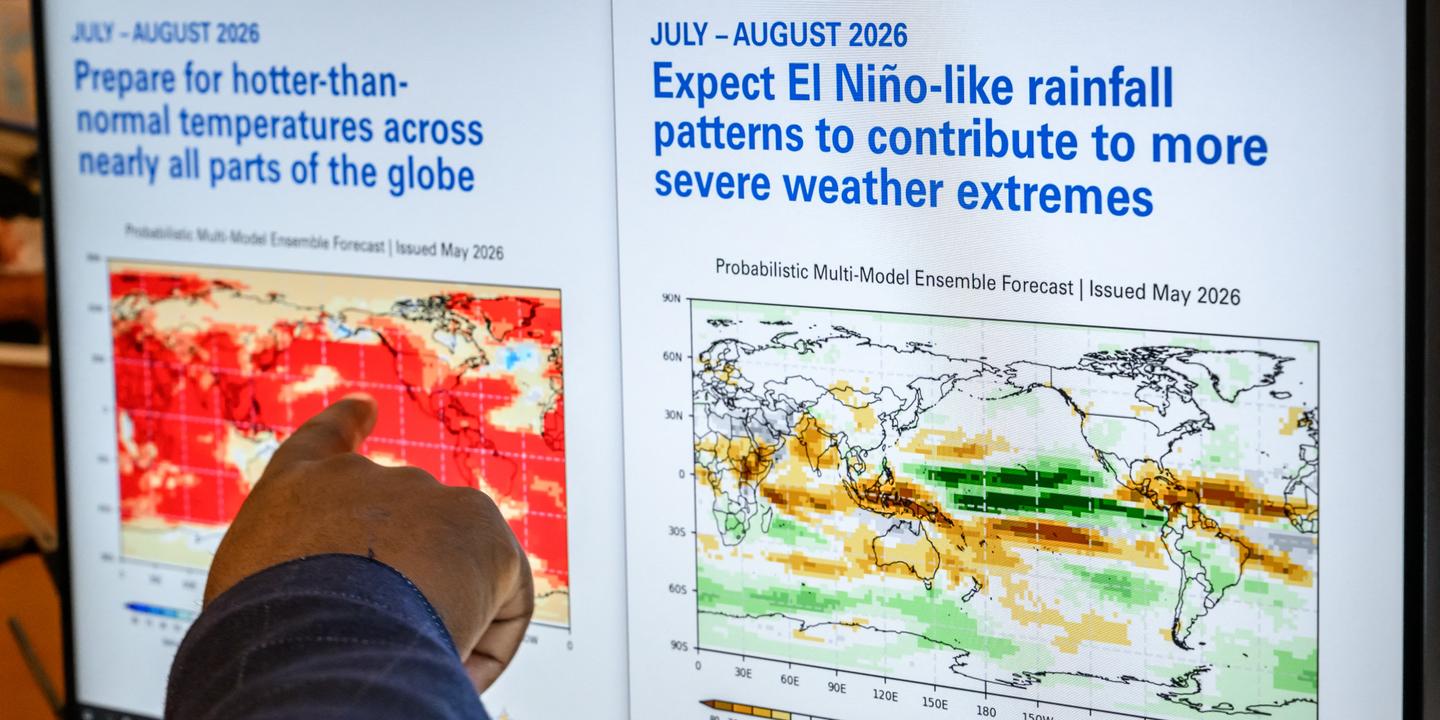El Niño : épisode modéré à fort, possiblement sans précédent selon Copernicus