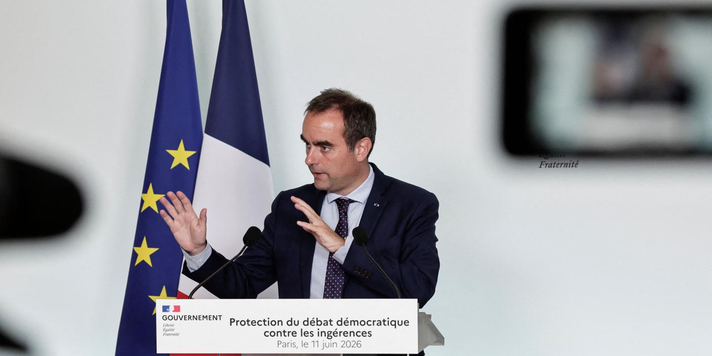 Sébastien Lecornu alerte sur des menaces d'ingérence étrangère pour la présidentielle