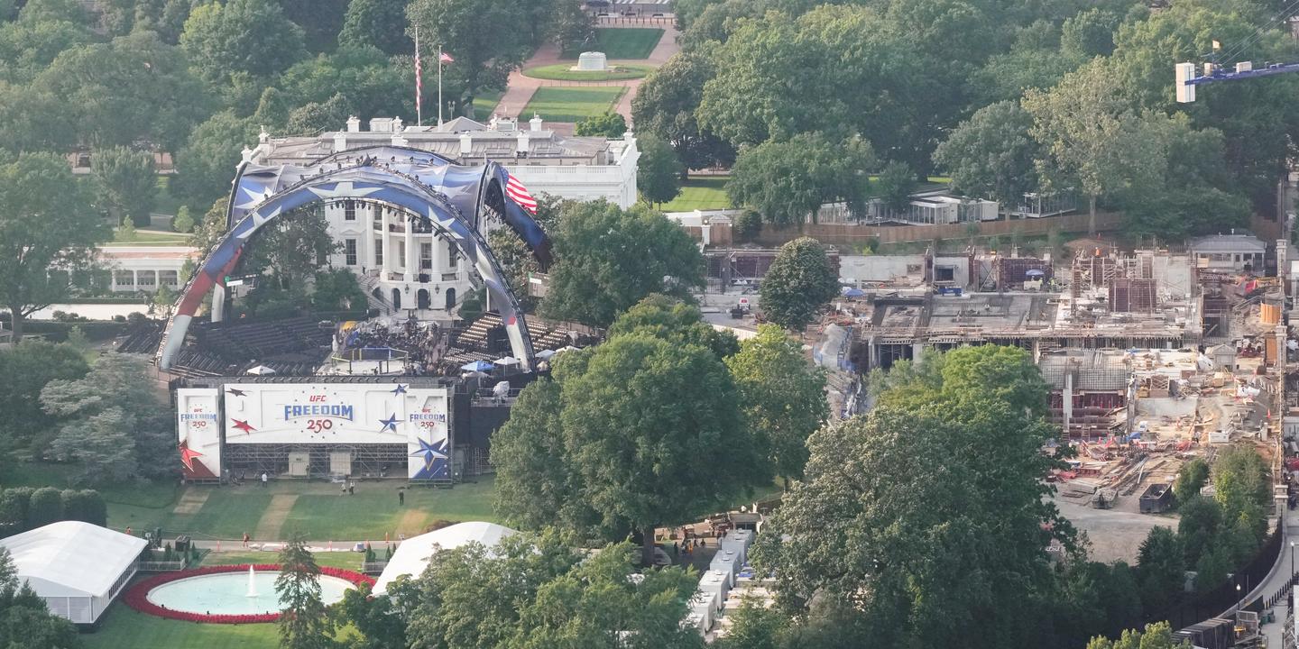 Bal de la Maison Blanche : jusqu'à 600 millions $, moitié fonds publics