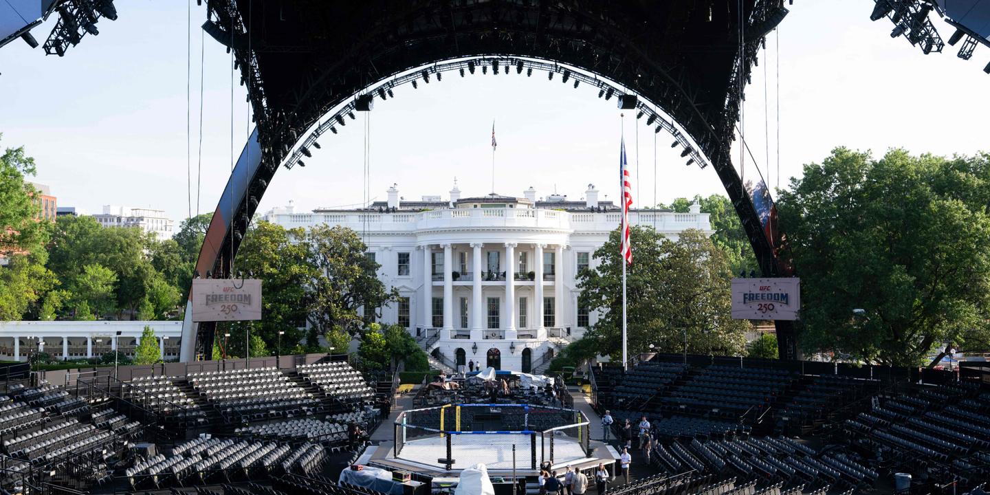 Trump fête ses 80 ans avec le MMA à la Maison Blanche