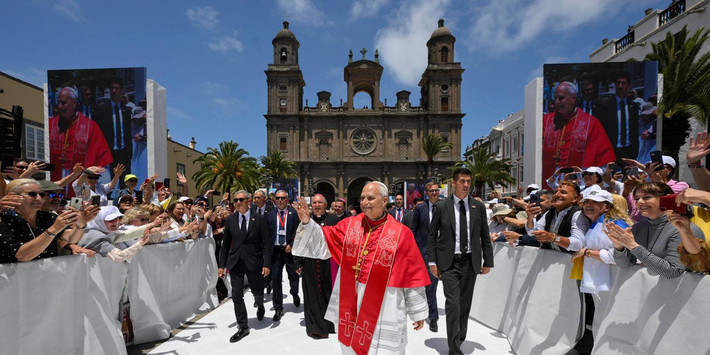 Aux Canaries, le pape Léon XIV dénonce l’indifférence envers les migrants