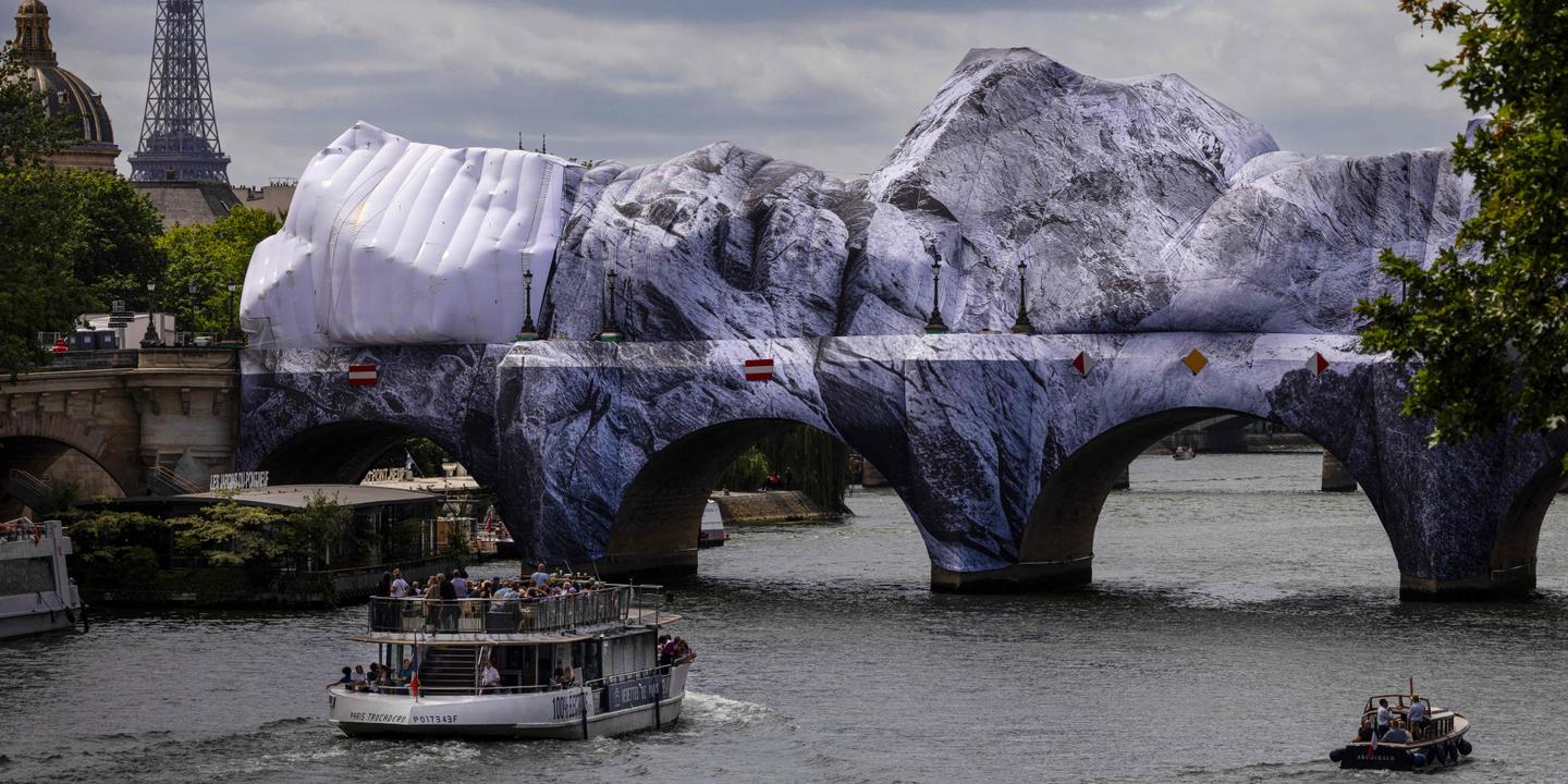 L'œuvre de JR « La Caverne du Pont-Neuf » ouvre au public à Paris jusqu'au 28 juin