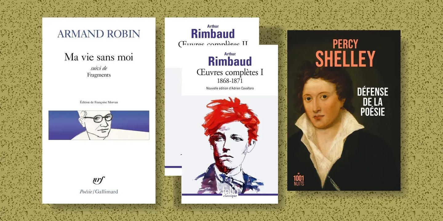 Trois livres de poche pour défendre la poésie selon François Angelier