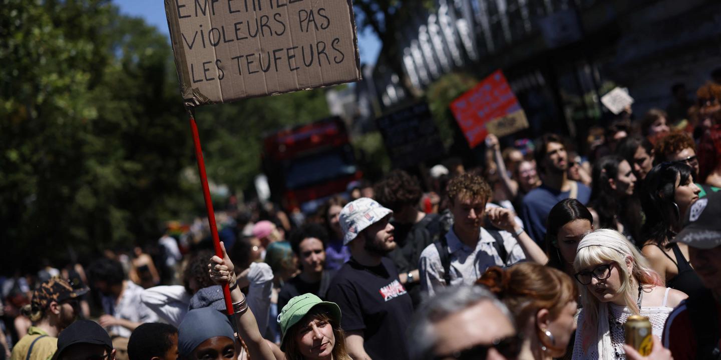 Des milliers de manifestants défendent les free parties à Paris et Bordeaux