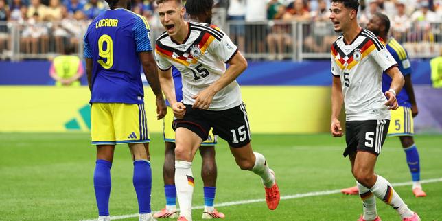 EN DIRECT, Allemagne-Curaçao : la Mannschaft fait le break sur penalty avant la mi-temps face au petit poucet curacien LAllemagne lance sa Coupe du monde, dimanche 14 juin, à Houston face à Curaçao. Lîle caribéenne disputera par la même occasion le premier match de son histoire dans un Mondial.