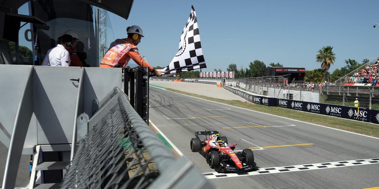 Lewis Hamilton remporte le GP de Barcelone, premier succès avec Ferrari