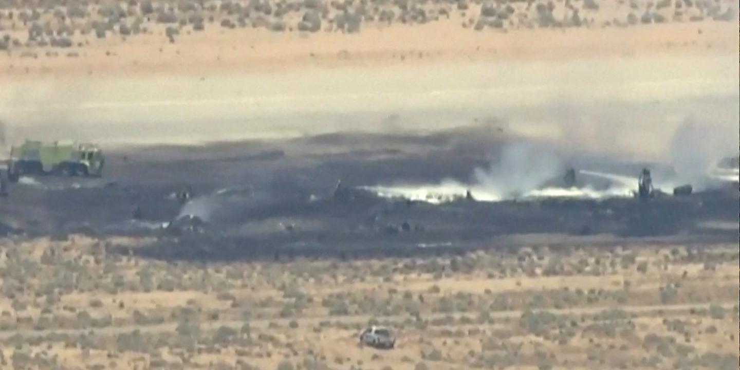 Californie : huit morts présumés dans le crash d'un B-52