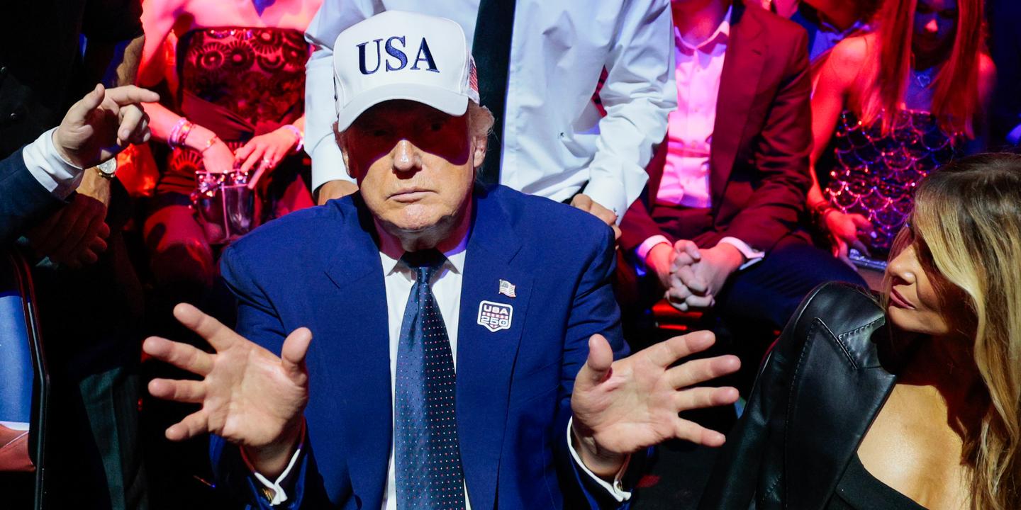 Trump fête ses 80 ans à la Maison-Blanche avec un show MMA géant